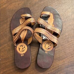 Handmade Grecian Leather Sandals